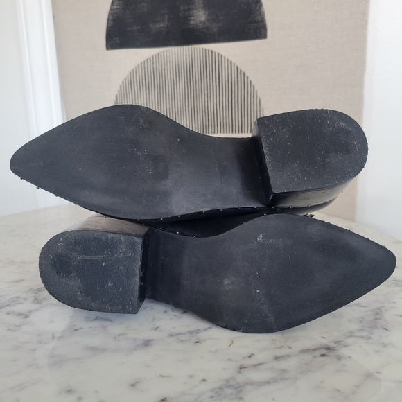 Bleecker & Bond Georgia Bootie in Black Leather - Picture 7 of 9